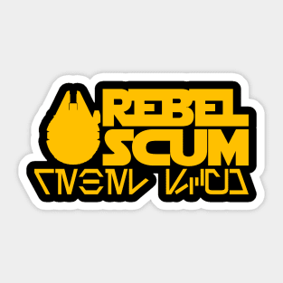 Rebel Scum Sticker